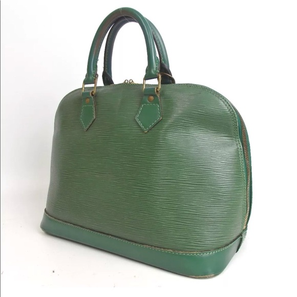 Louis Vuitton Handbags - Louis Vuitton Epi Alma PM green